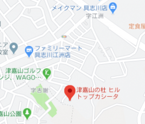 津嘉山の杜カシータ_地図