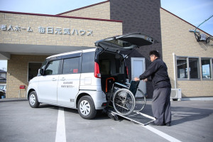 福岡県　株式会社毎日介護タクシー　住宅型有料老人ホーム　毎日元気ハウス（外観）